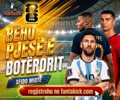Regjistrohu në FantaKick