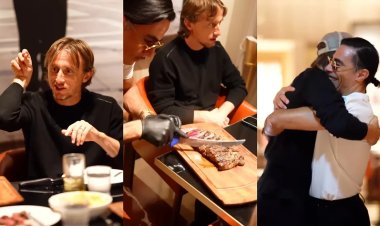 Salt Bae publikon takimin me Luka Modricin dhe e quan atë “vëlla”